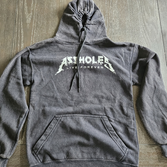 Assholes Live Forever Tops - NWOT Assholes Live Forever Hoodie- Small